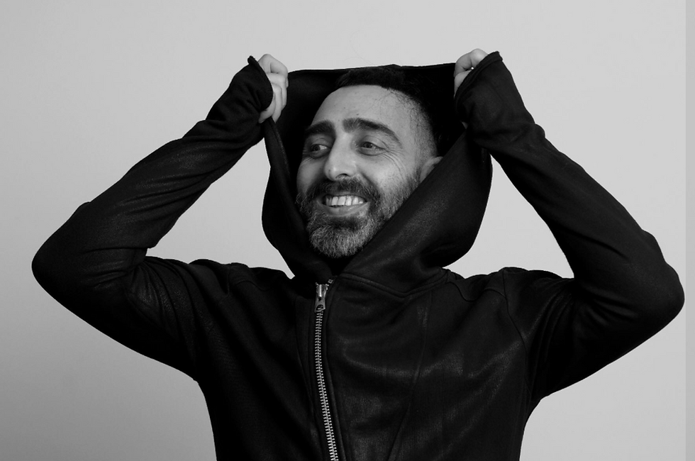 Kobi Toledano portrait from an interview about his solo KOBI project.