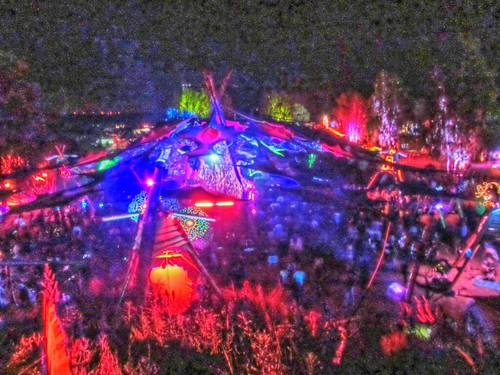 Festival scene photographed at Freqs of Nature 2014 near Berlin, Germany.