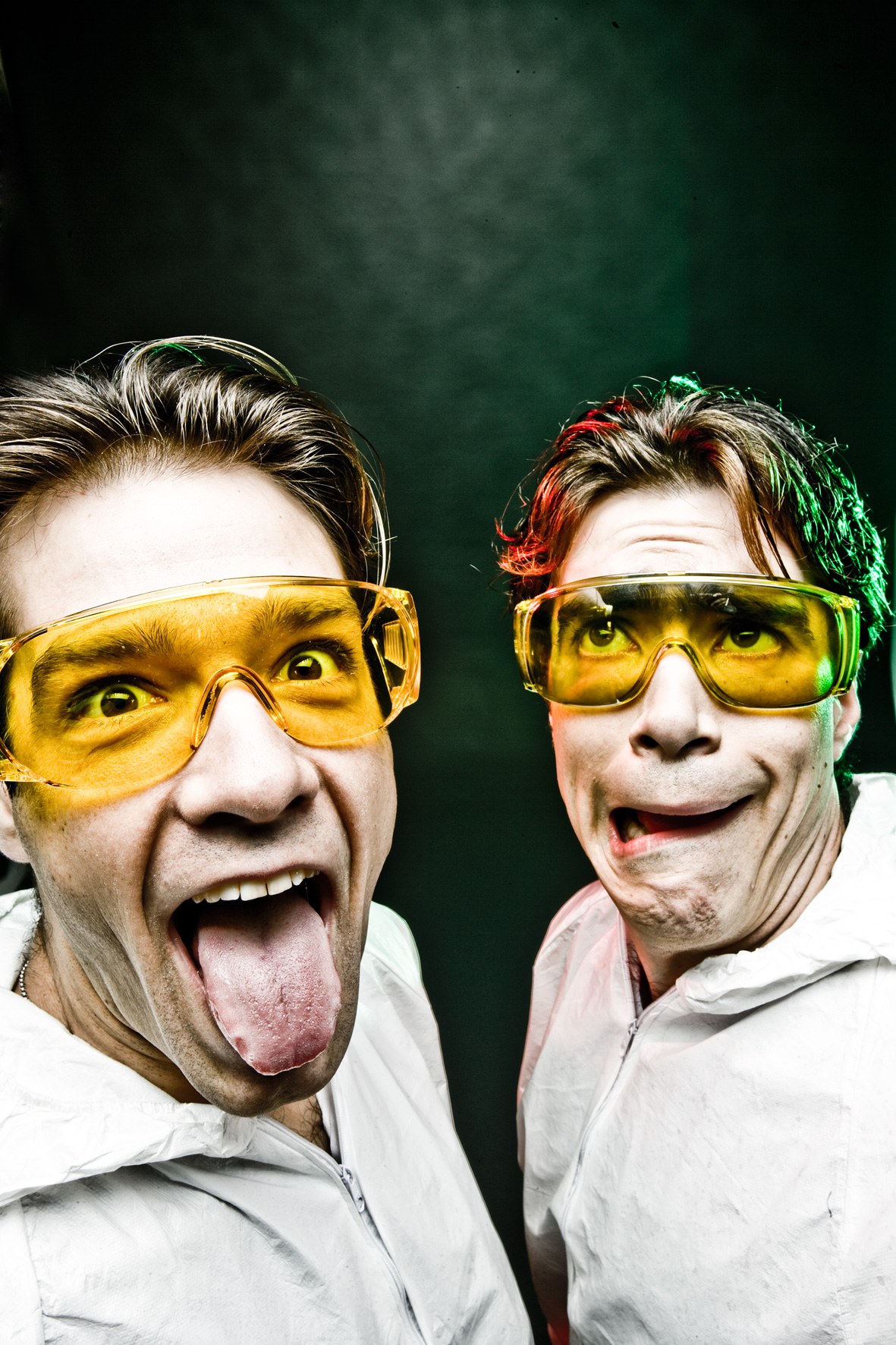 GMS (Growling Mad Scientists) in a 2009 press photograph.