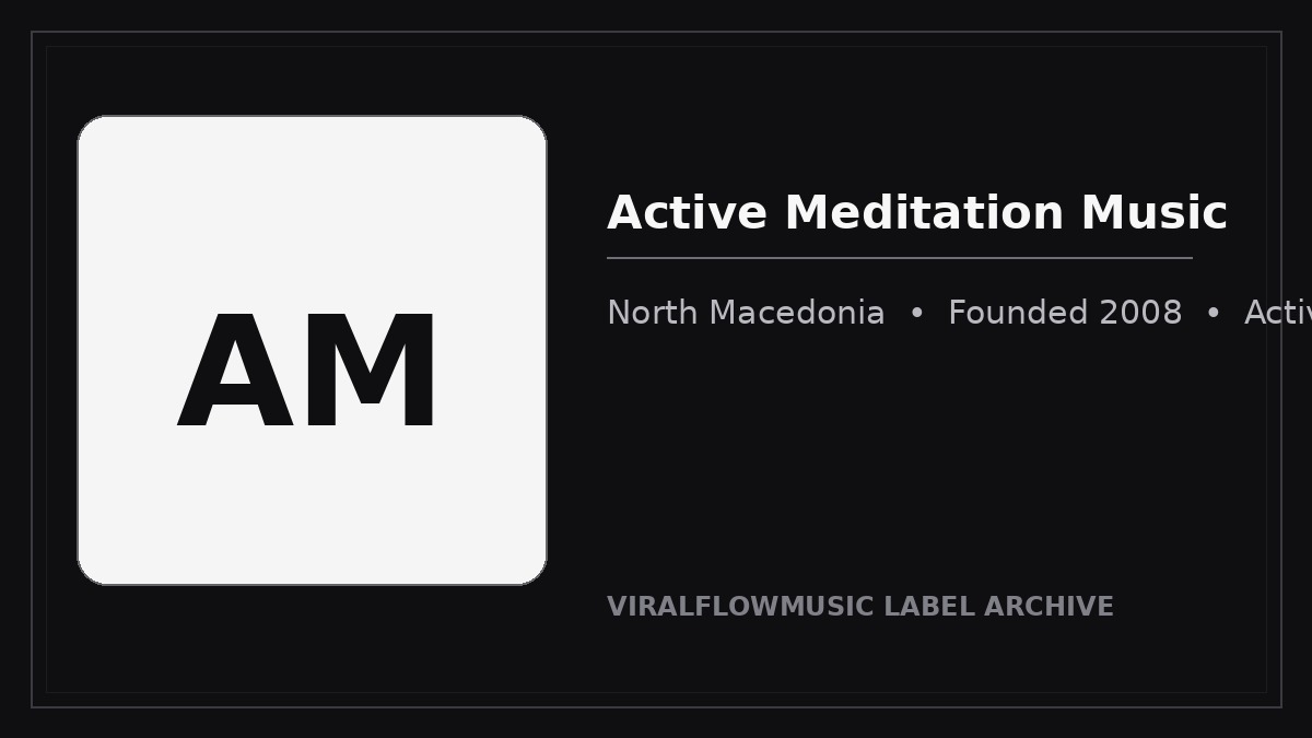 Active Meditation Music logo