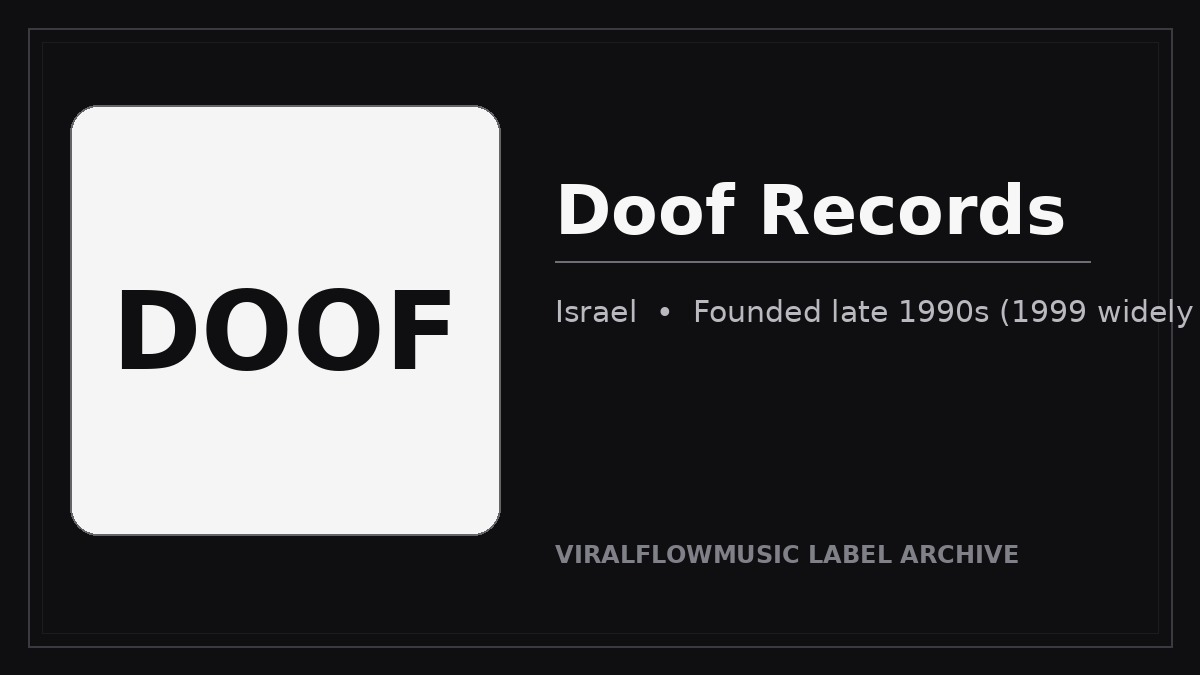 Doof Records logo